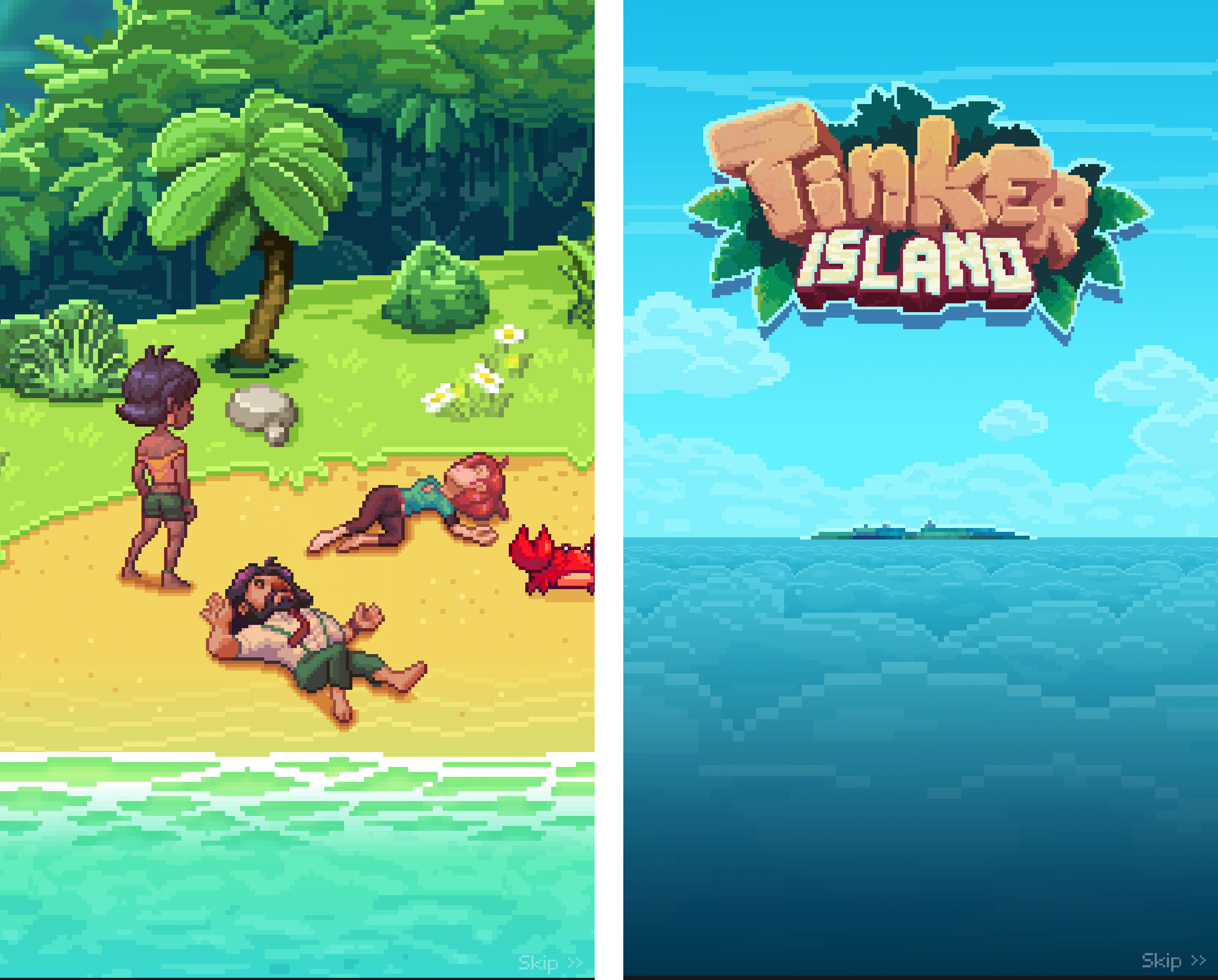 androidアプリ Tinker Island攻略スクリーンショット1