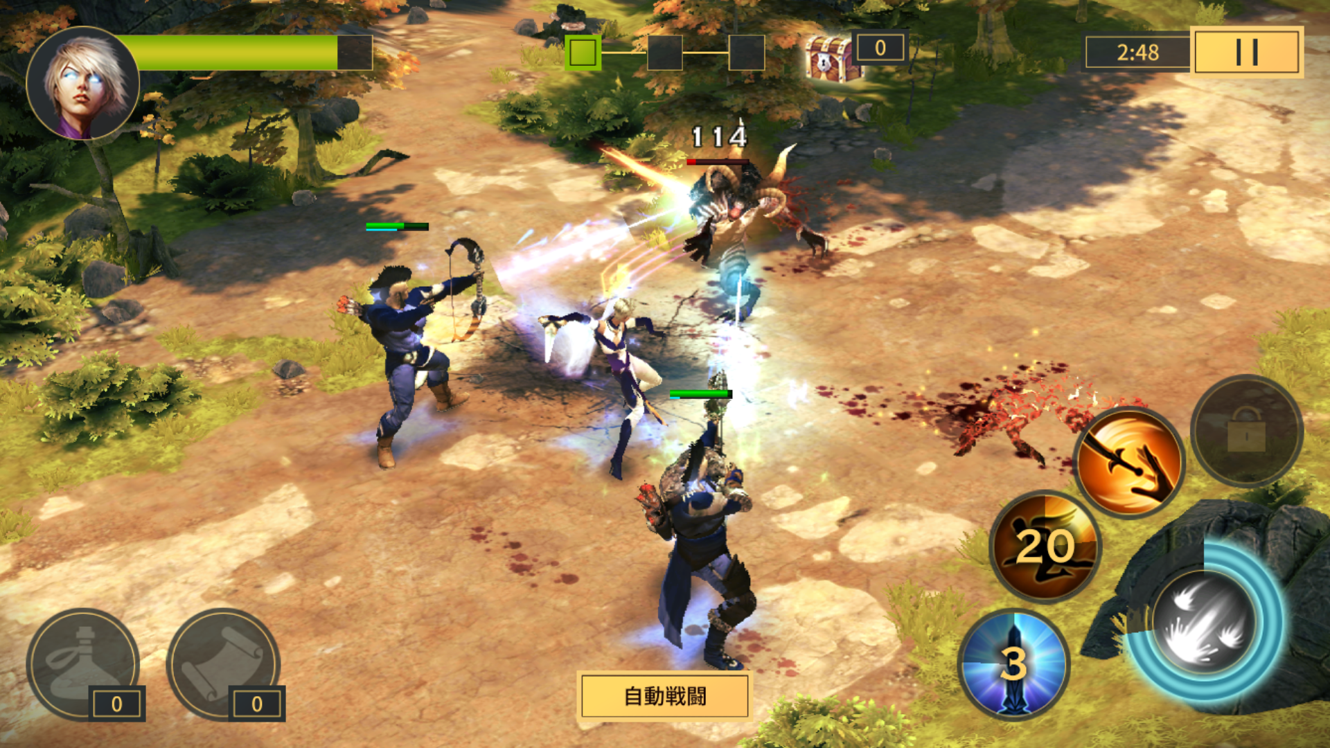 androidアプリ Sacred Legends（セイクリッド レジェンド）攻略スクリーンショット4
