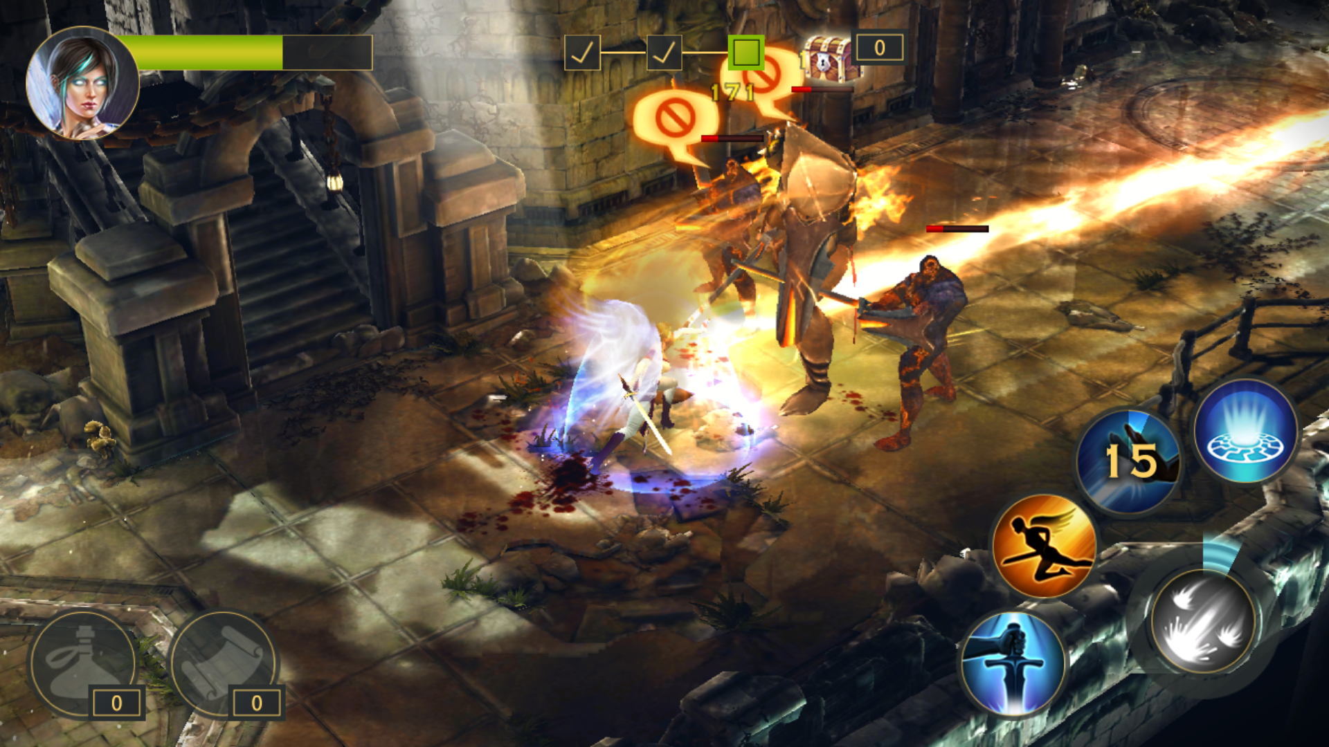 Sacred Legends（セイクリッド レジェンド） androidアプリスクリーンショット1