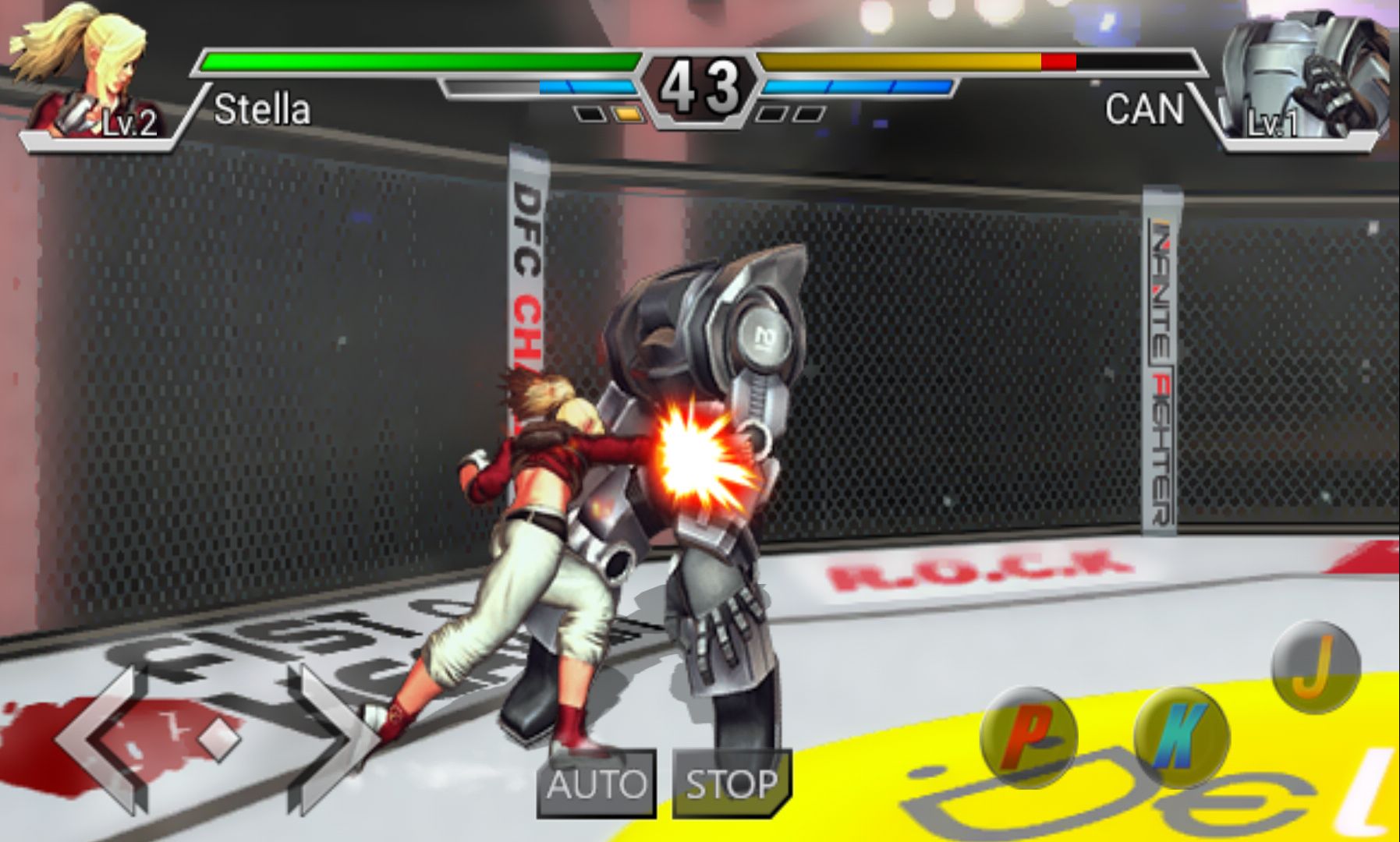 androidアプリ インフィニティファイター（Infinite Fighter）攻略スクリーンショット3
