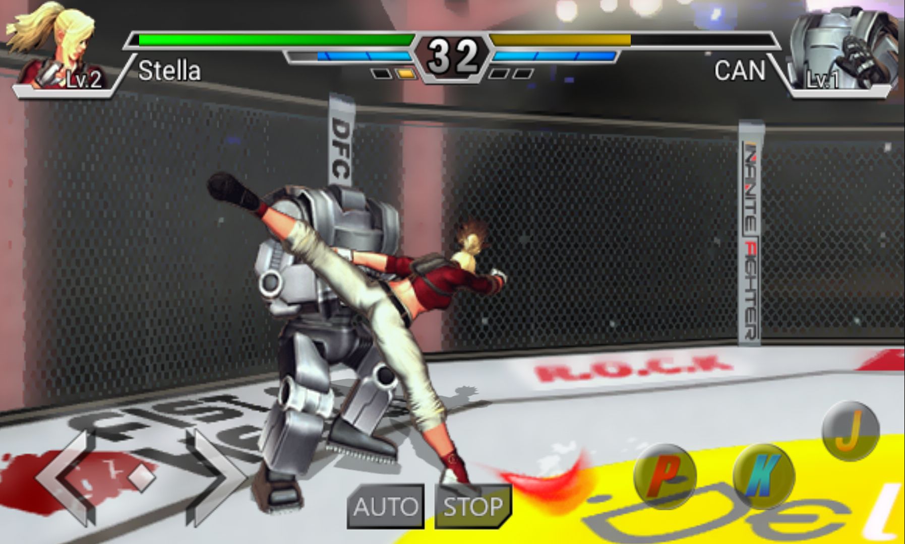 androidアプリ インフィニティファイター（Infinite Fighter）攻略スクリーンショット4