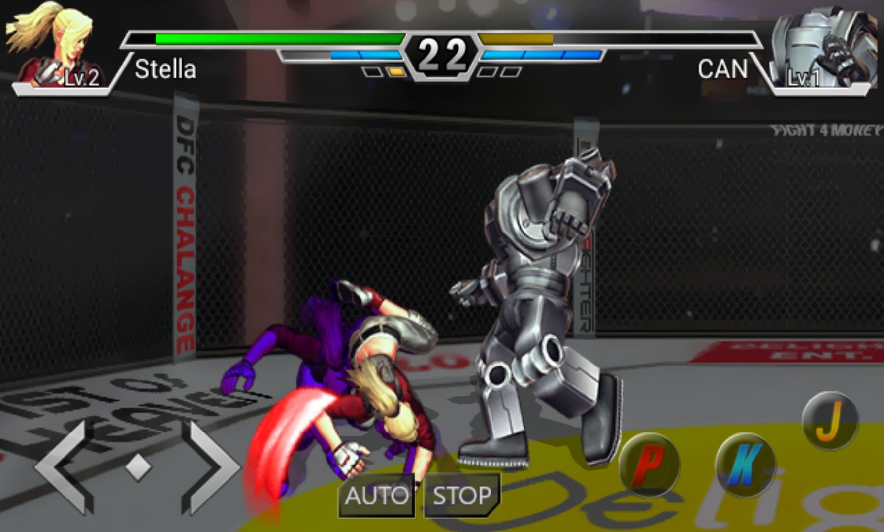 androidアプリ インフィニティファイター（Infinite Fighter）攻略スクリーンショット5