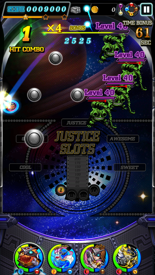 androidアプリ JUSTICE MONSTERS FIVE(ジャスモン)攻略スクリーンショット2
