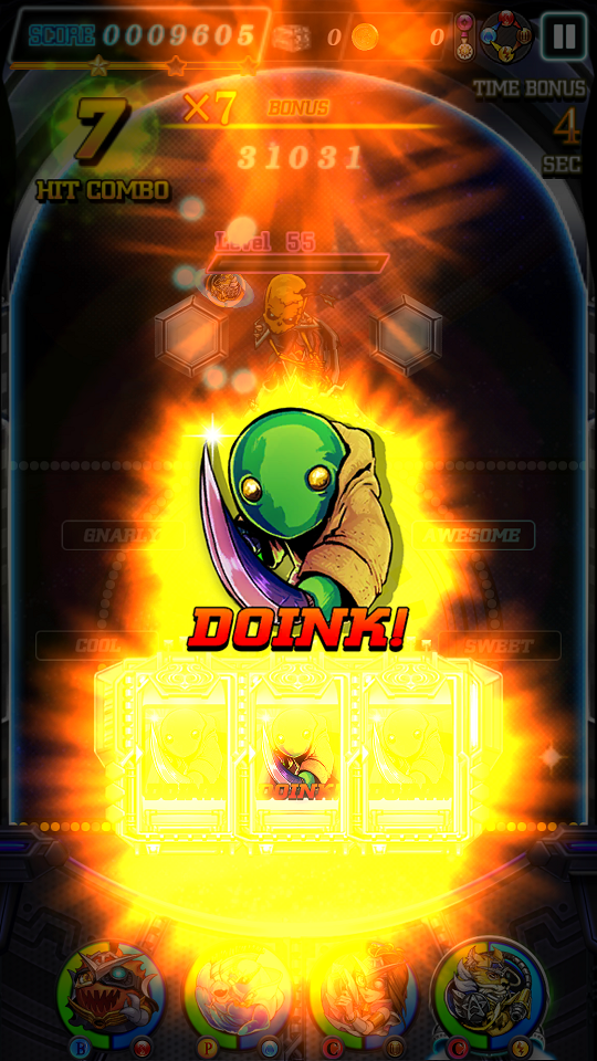 androidアプリ JUSTICE MONSTERS FIVE(ジャスモン)攻略スクリーンショット3