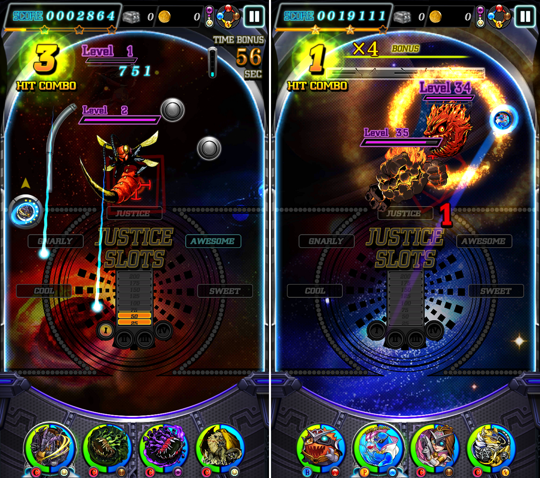 JUSTICE MONSTERS FIVE（ジャスモン） androidアプリスクリーンショット3