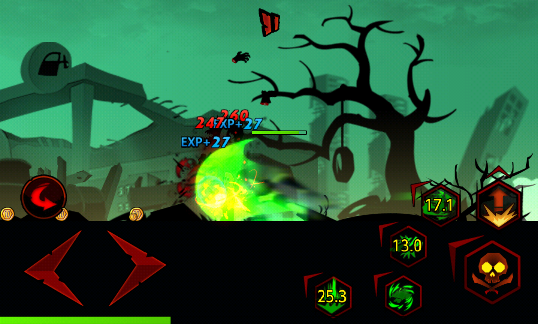 androidアプリ League of Stickman Zombie Free攻略スクリーンショット3