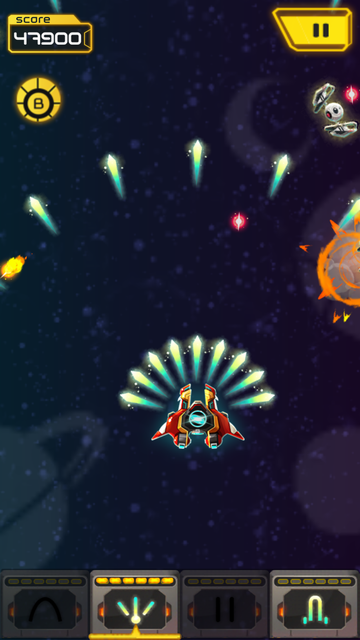 androidアプリ スペースシューター: Galaxy attack攻略スクリーンショット6