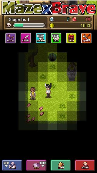androidアプリ Maze X Brave攻略スクリーンショット1