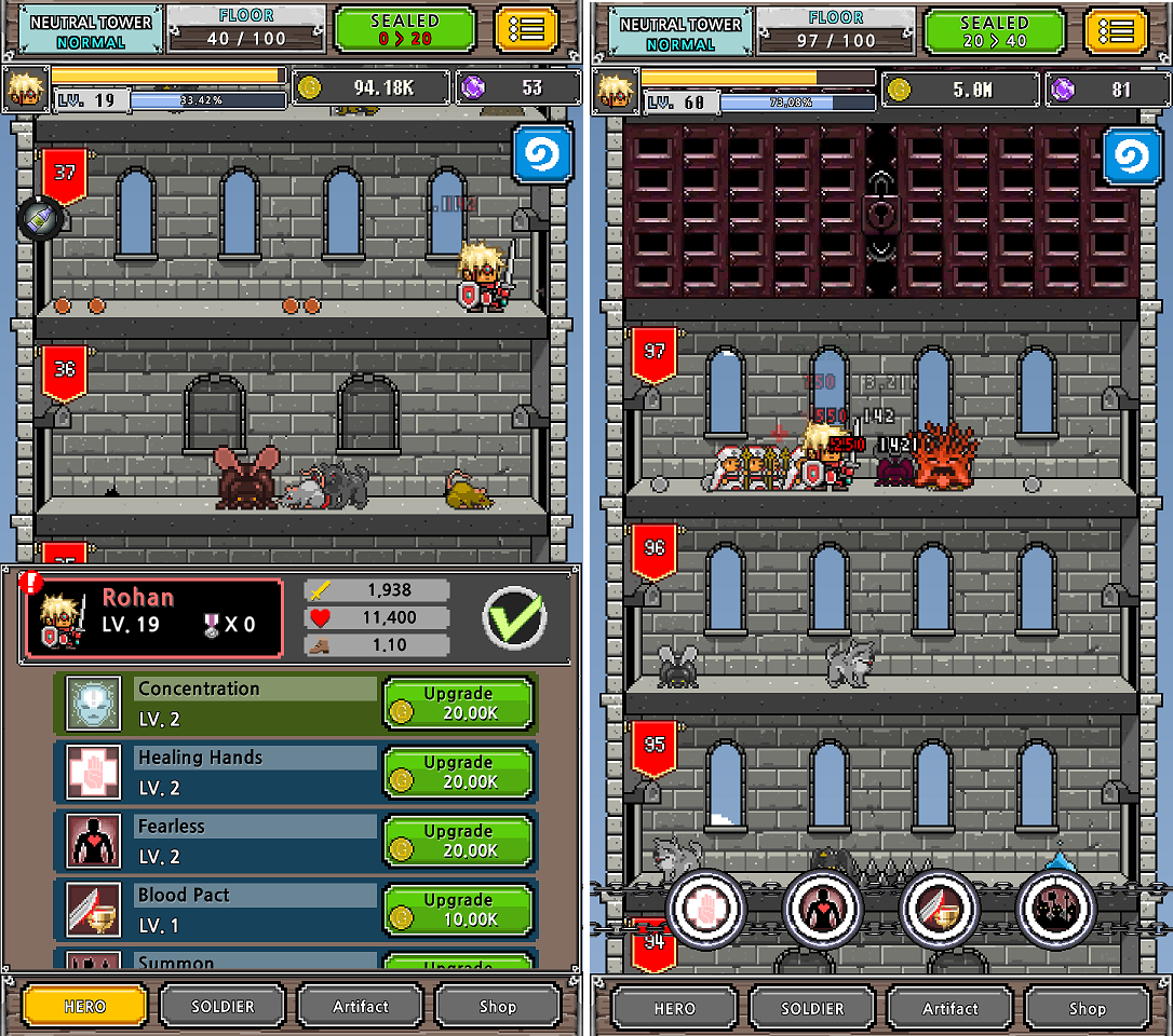 Dot Heroes Ⅱ :Top Summoner androidアプリスクリーンショット2