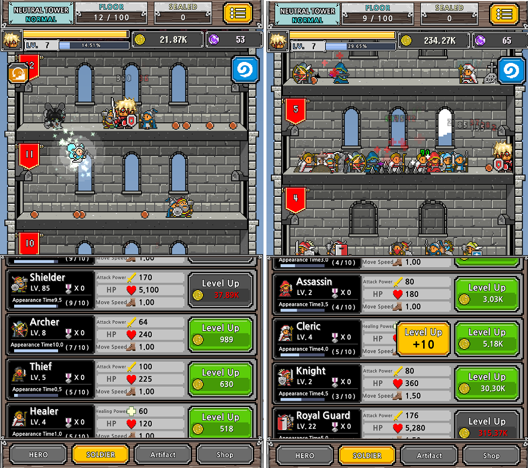 Dot Heroes Ⅱ :Top Summoner androidアプリスクリーンショット3