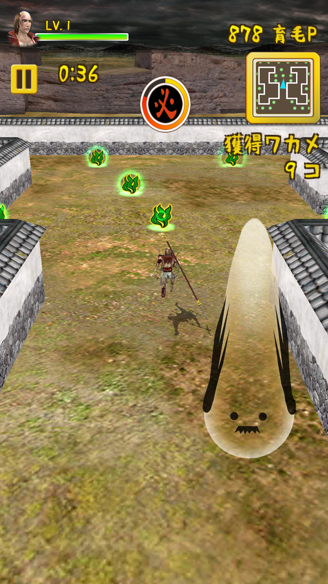 androidアプリ スタイリッシュ落武者～真田幸村～攻略スクリーンショット2