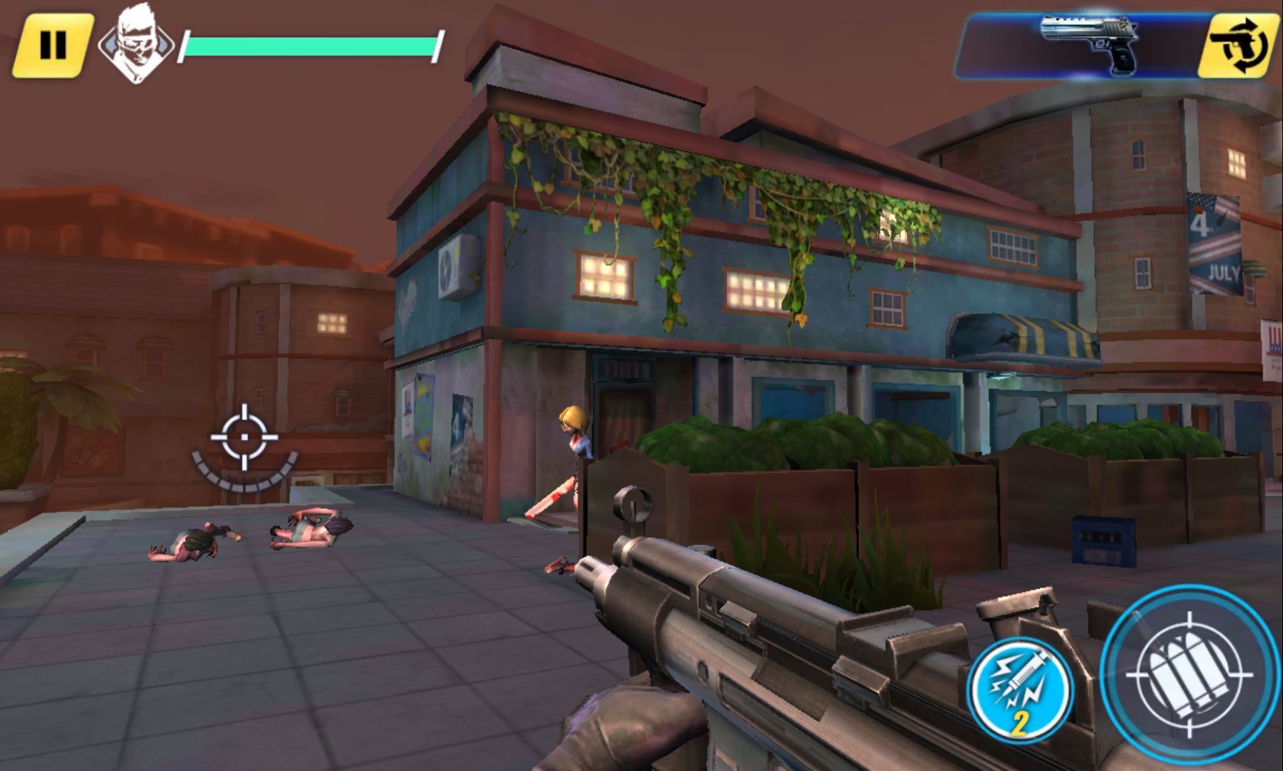 androidアプリ Zombie Trigger攻略スクリーンショット2