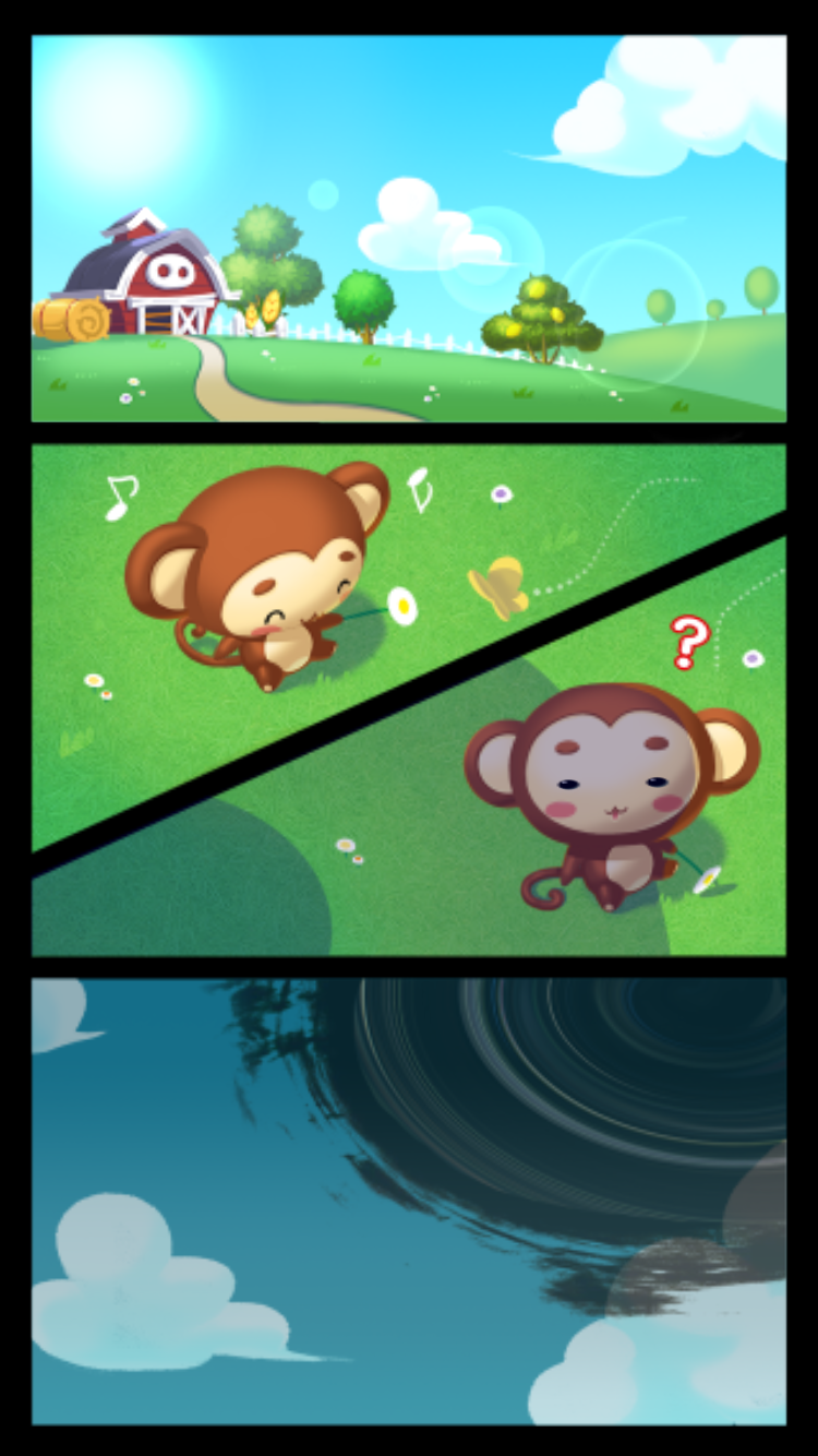 androidアプリ LINE タッチモンチー攻略スクリーンショット1