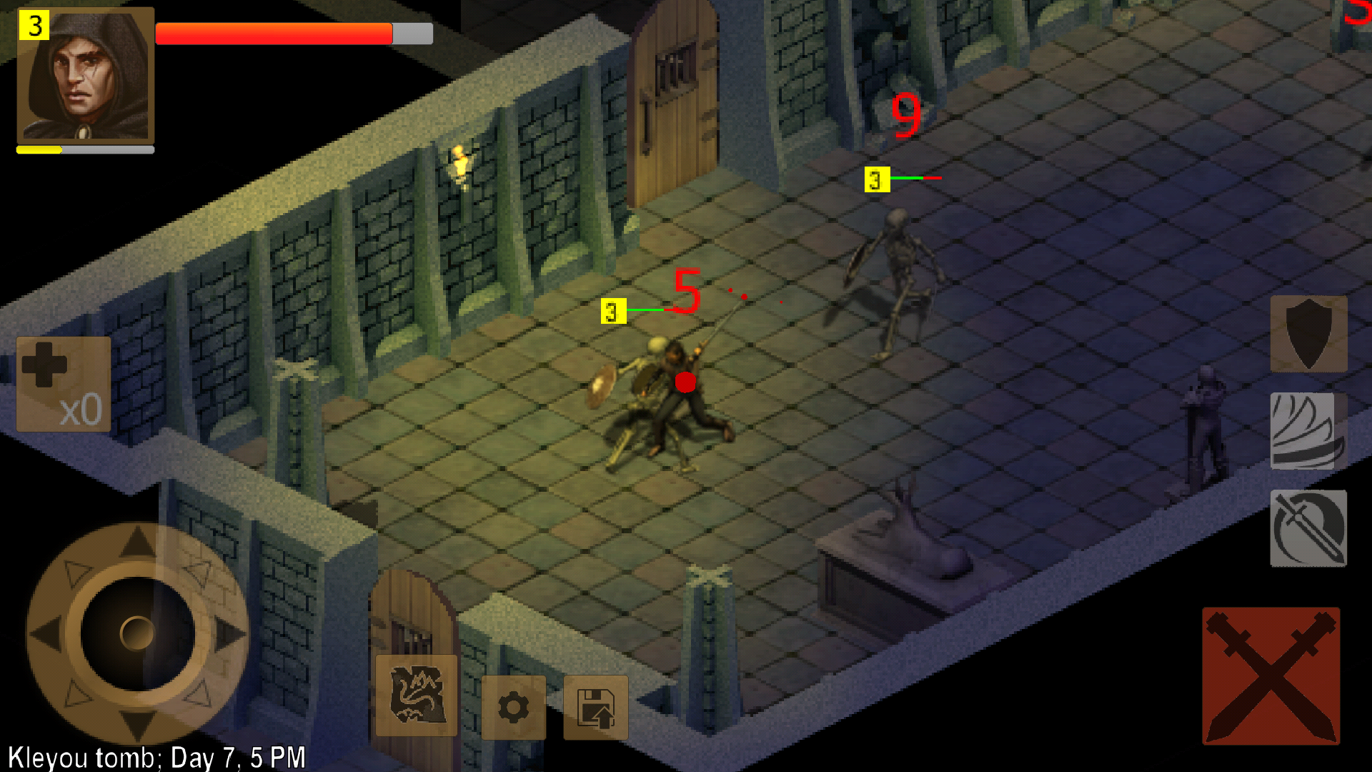 Exiled Kingdoms RPG androidアプリスクリーンショット1