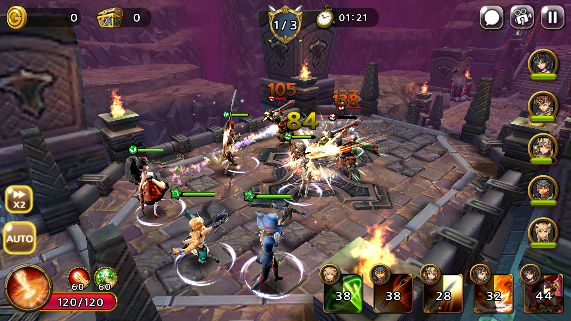 androidアプリ Guardian Soul : Legion（ガーディアンソウル）攻略スクリーンショット3