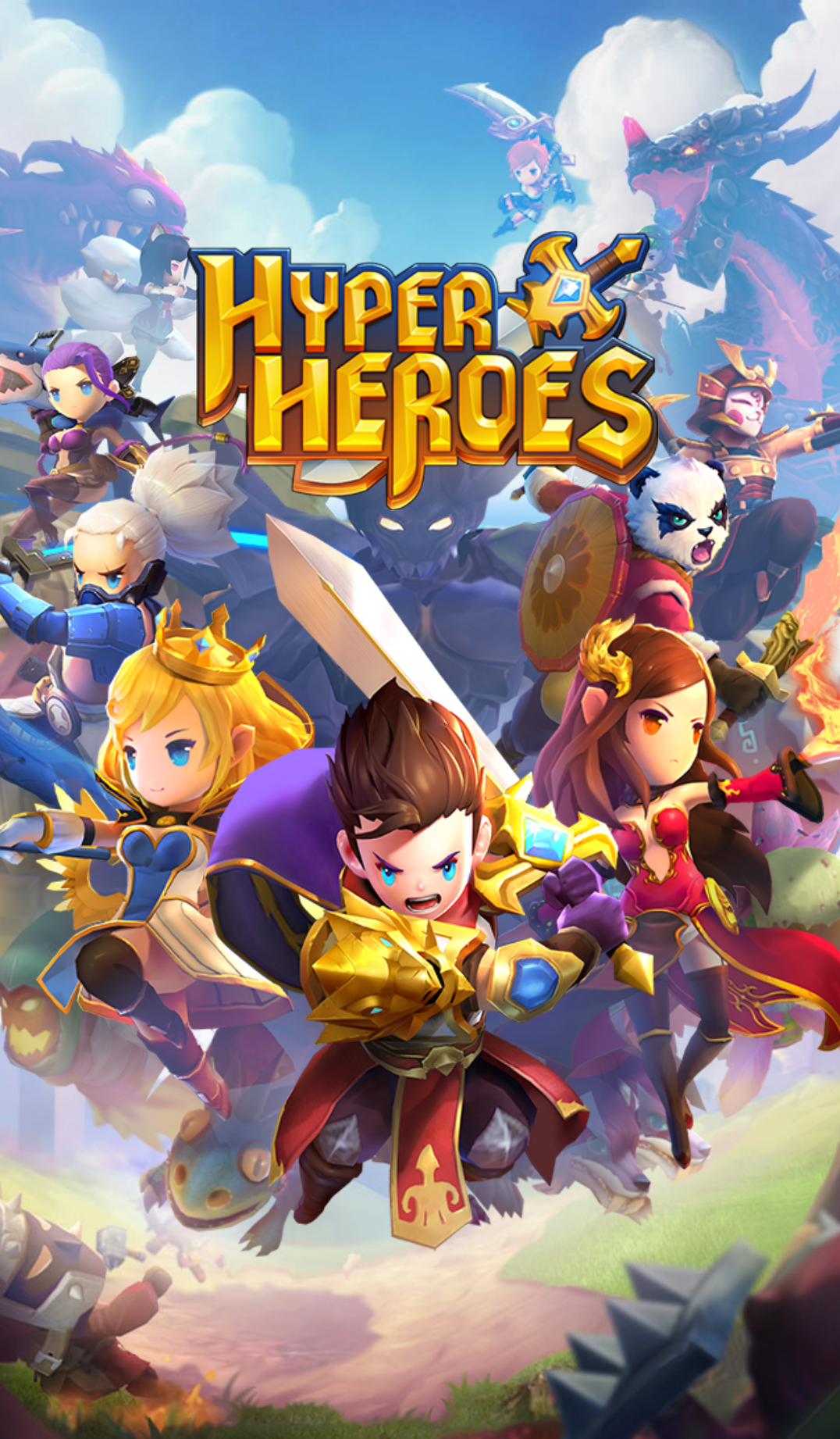 androidアプリ Hyper Heroes（ハイパーヒーローズ）攻略スクリーンショット1