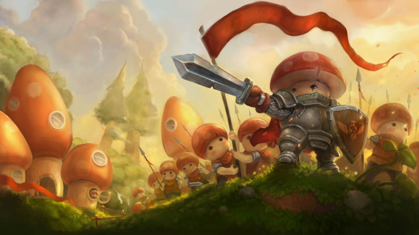 androidアプリ Mushroom Wars 2攻略スクリーンショット1