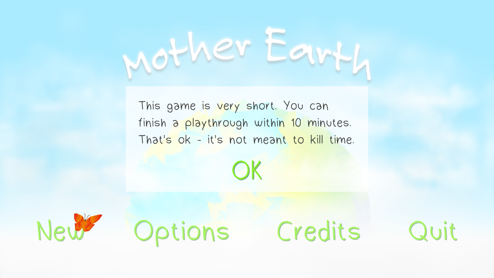 androidアプリ Mother Earth攻略スクリーンショット1