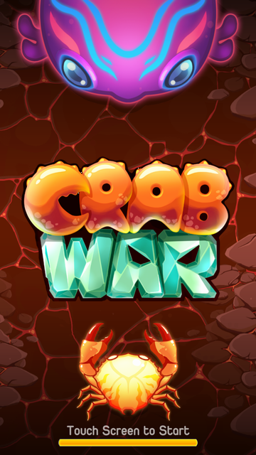 androidアプリ Crab War（カニ合戦）攻略スクリーンショット1