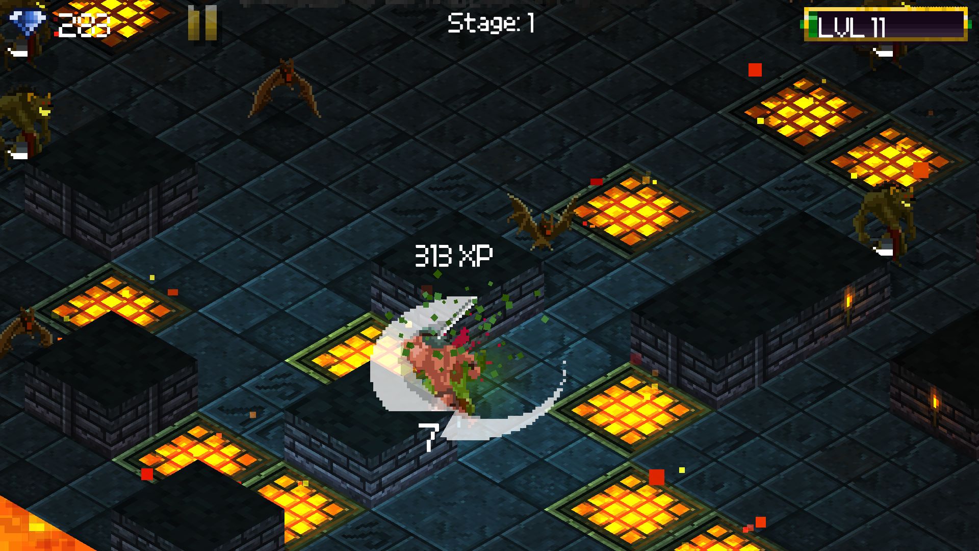 タップンスラッシュ（Tap ’n’ Slash） androidアプリスクリーンショット1