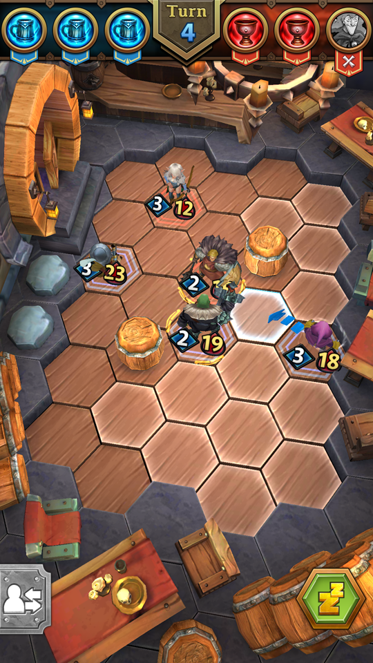 androidアプリ Tavern Brawl - Tactics攻略スクリーンショット2
