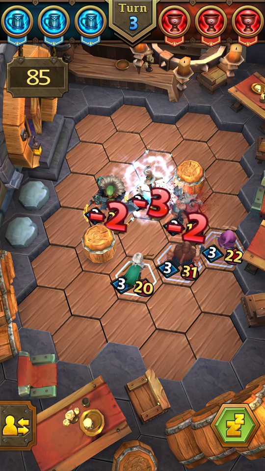 androidアプリ Tavern Brawl - Tactics攻略スクリーンショット5