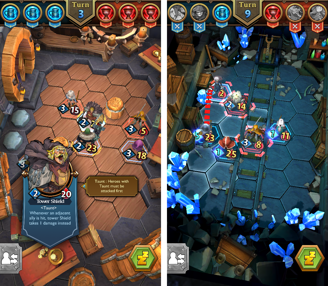 Tavern Brawl - Tactics androidアプリスクリーンショット1