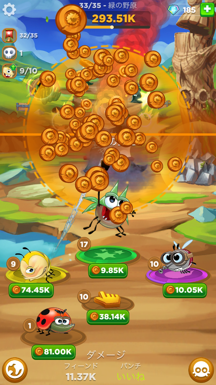 ベストフィーンズ フォーエバー (Best Fiends Forever) androidアプリスクリーンショット1