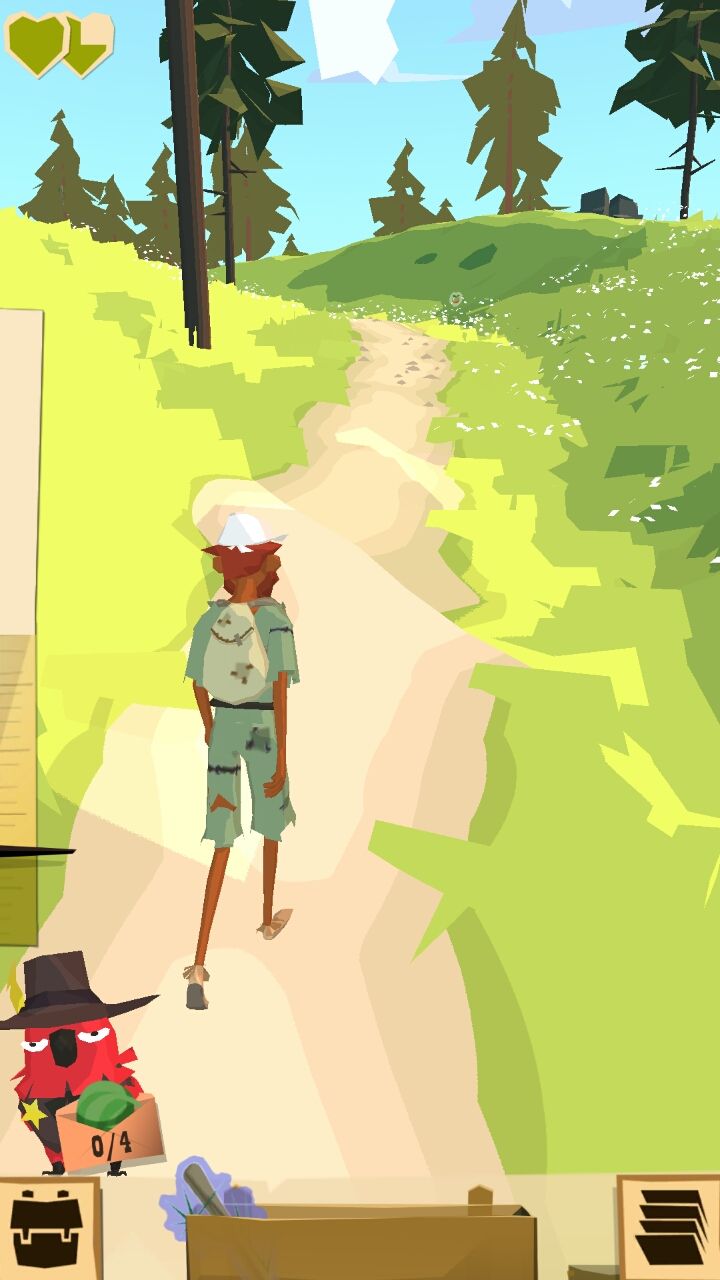androidアプリ ザ トレイル（The Trail）攻略スクリーンショット1