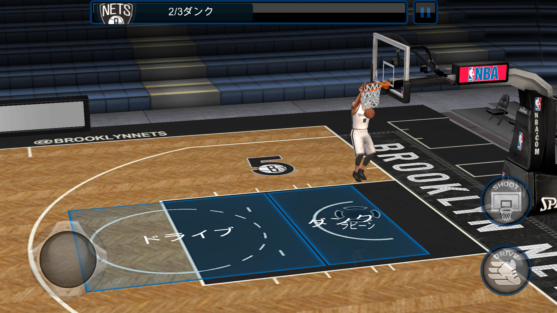 androidアプリ NBA LIVE Mobile：バスケットボール攻略スクリーンショット2