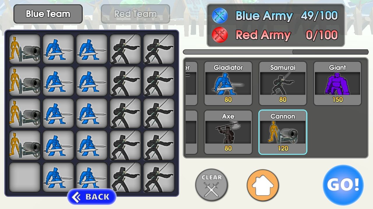 エピックバトルシミュレーター（Epic Battle Simulator） androidアプリスクリーンショット3