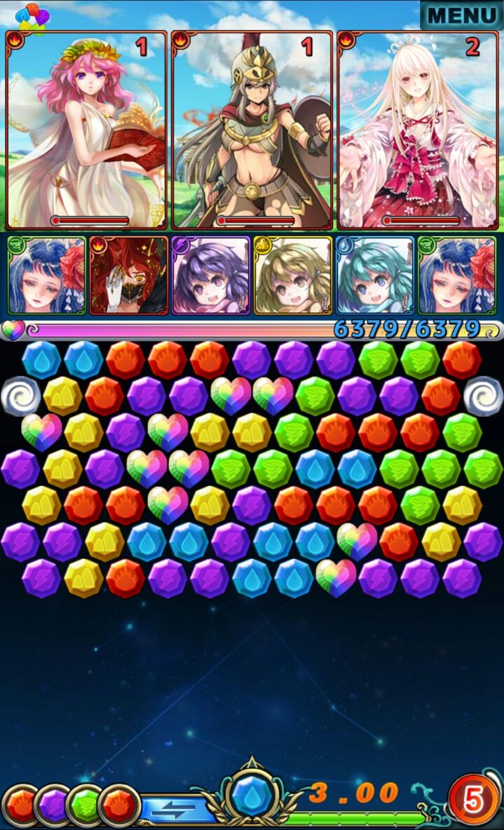 androidアプリ 古の女神と宝石の射手攻略スクリーンショット2