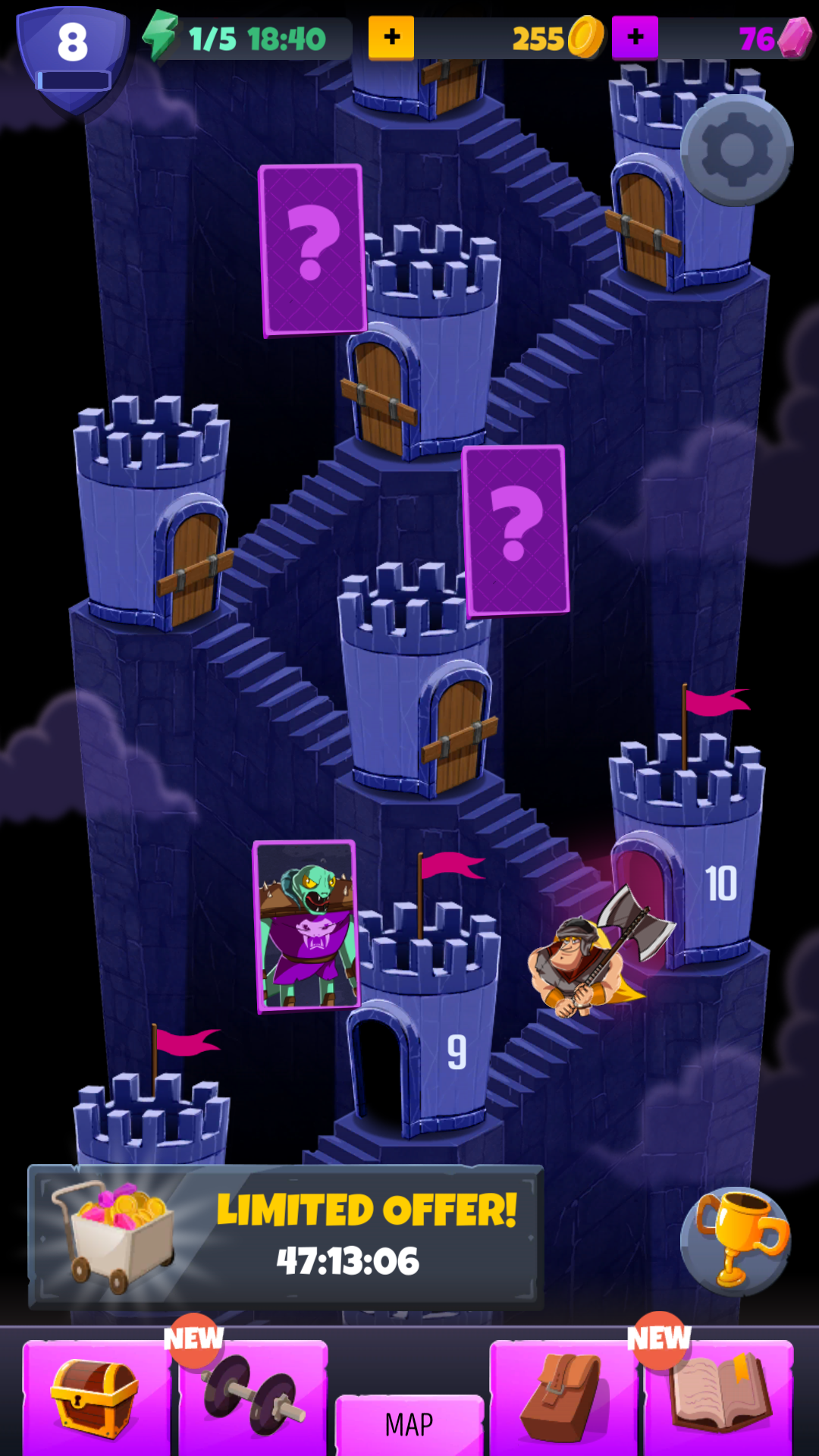 androidアプリ Barbaric: The Golden Hero攻略スクリーンショット8
