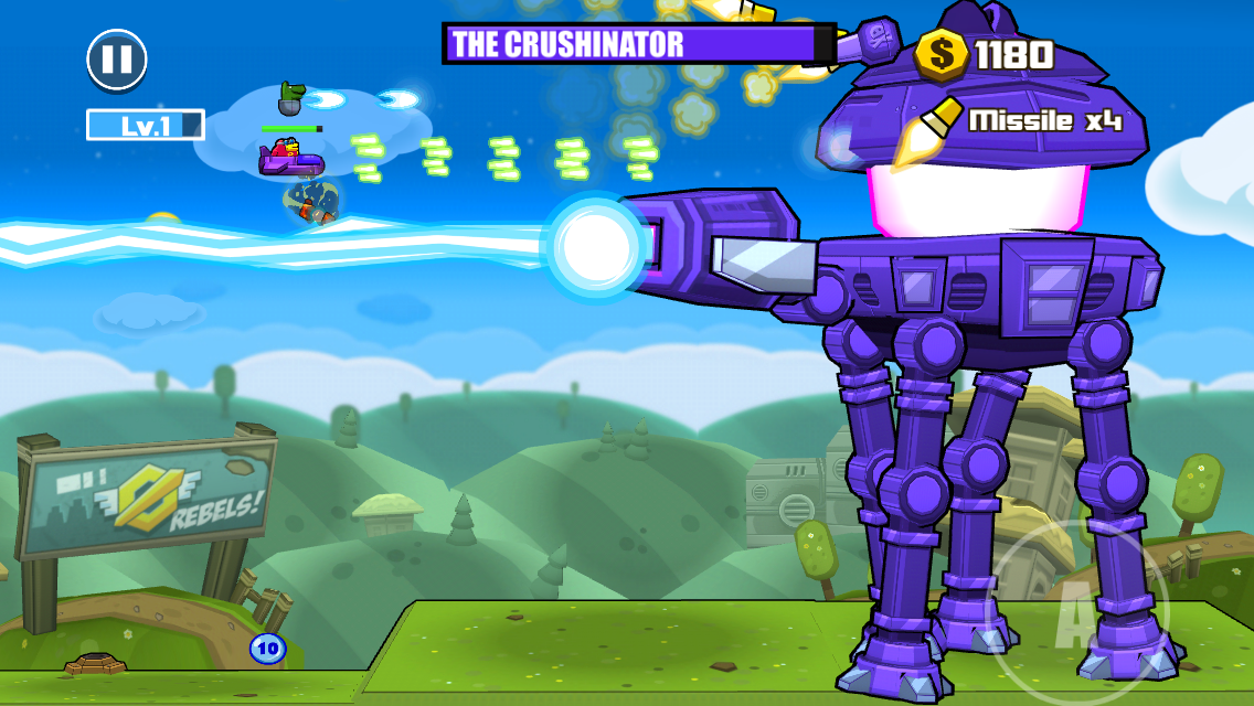 androidアプリ Toon Shooters 2: The Freelancers攻略スクリーンショット4