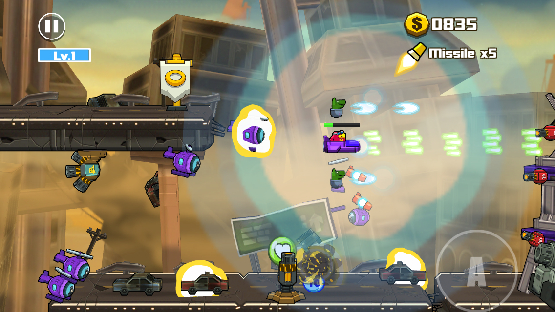 androidアプリ Toon Shooters 2: The Freelancers攻略スクリーンショット5