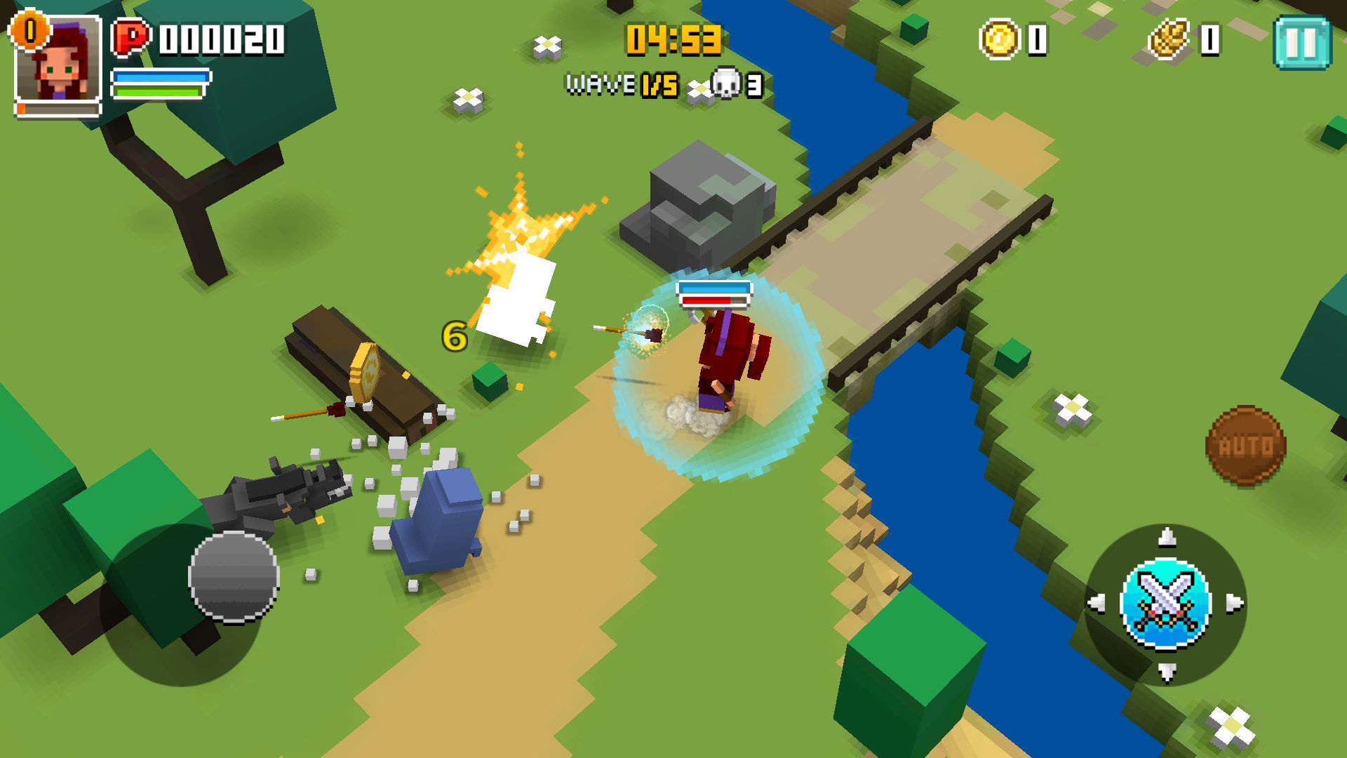 androidアプリ キューブナイト（Cube Knight: Battle of Camelot）攻略スクリーンショット2