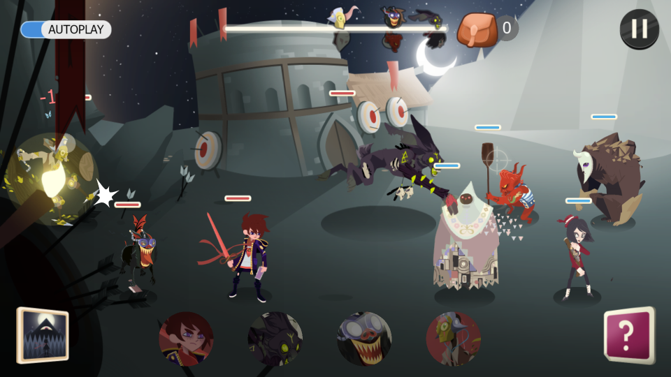 怪物の山（Monster Mountain） androidアプリスクリーンショット1
