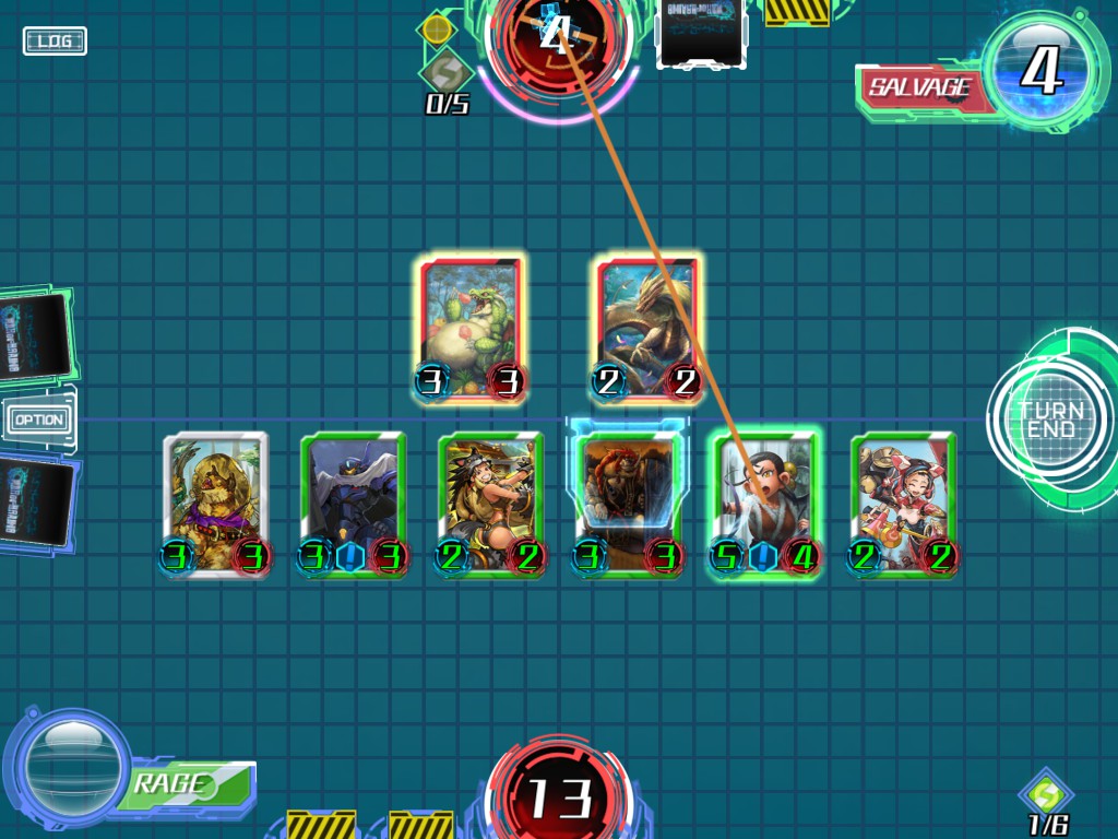 androidアプリ WAR OF BRAINS（ウォーブレ）攻略スクリーンショット3