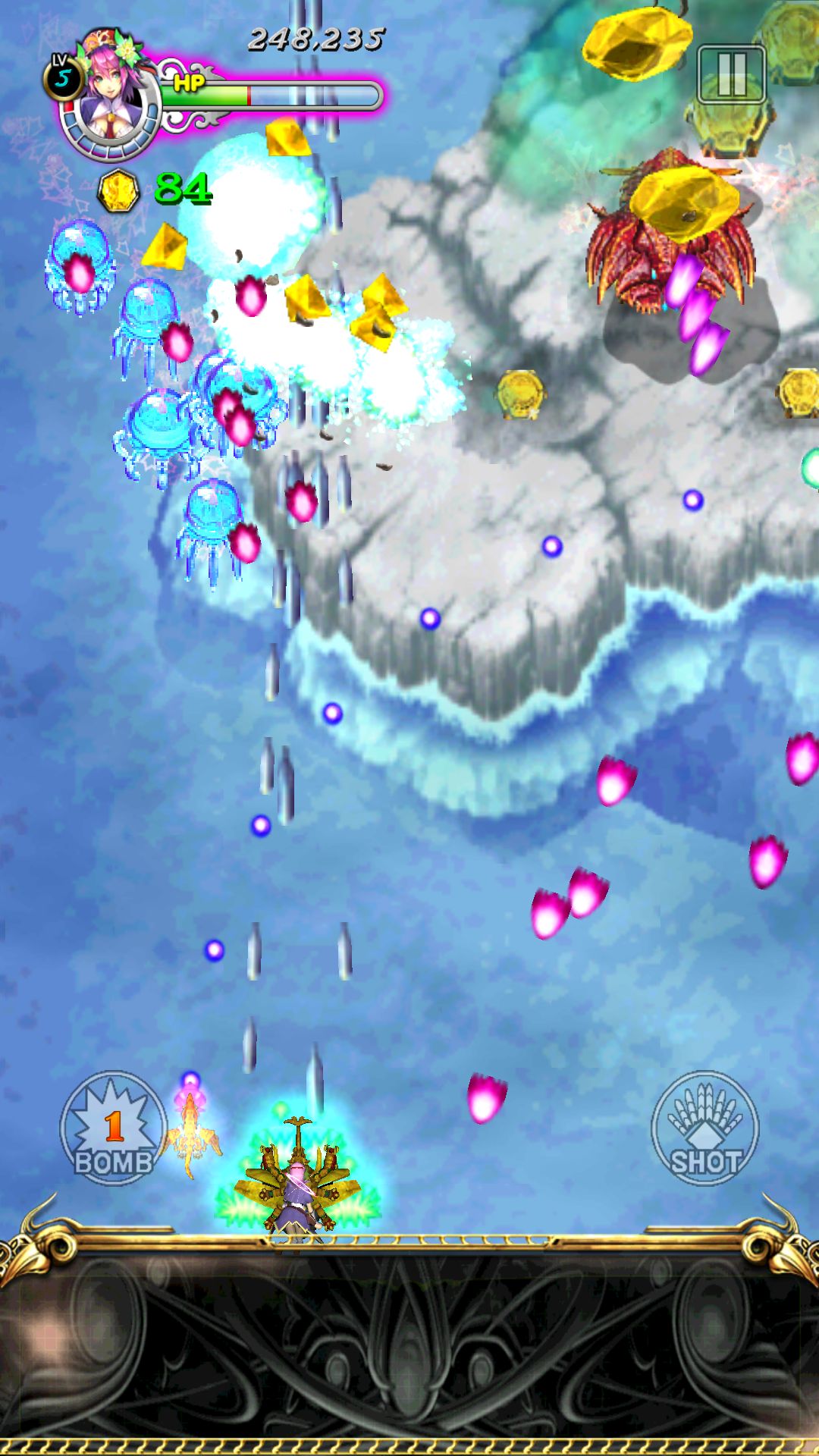 androidアプリ 虫姫さま : Gold Label攻略スクリーンショット3