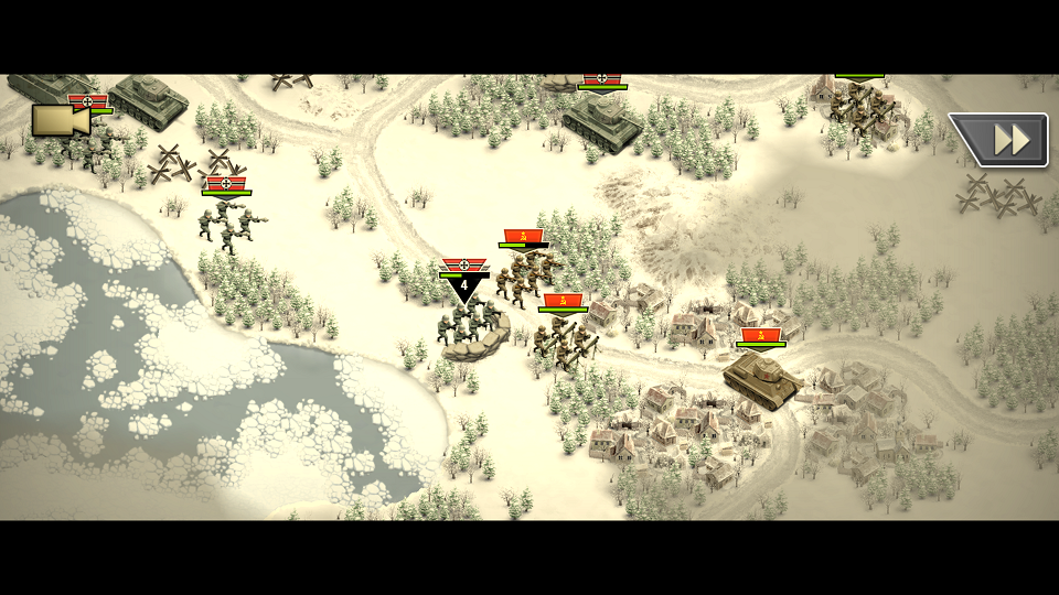 androidアプリ 1941白の戦線～ドイツvsソ連～攻略スクリーンショット6