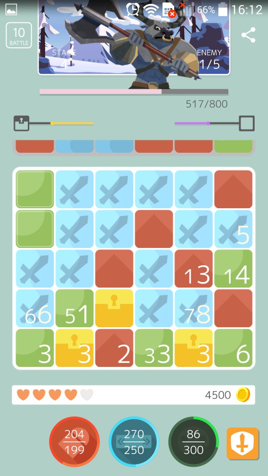 androidアプリ 10BATTLE攻略スクリーンショット6