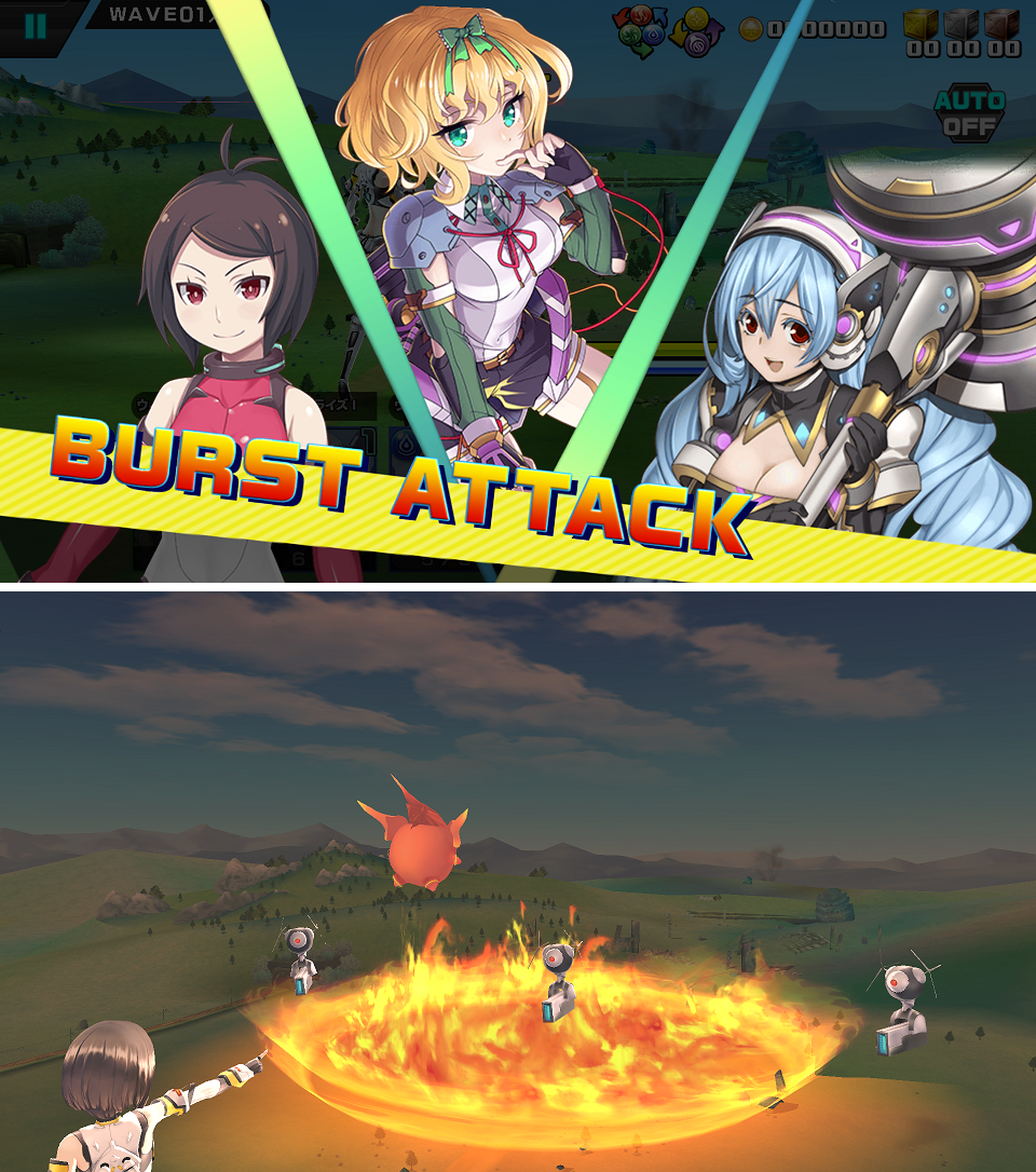 androidアプリ ラグナストライクエンジェルズ攻略スクリーンショット2