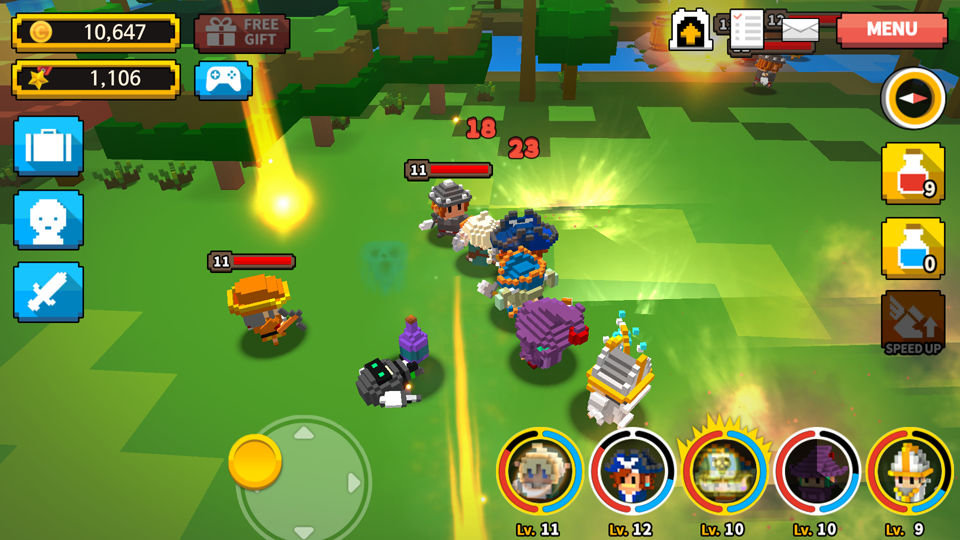 ChooChoo Heroes（チューチュー・ヒーローズ） androidアプリスクリーンショット1