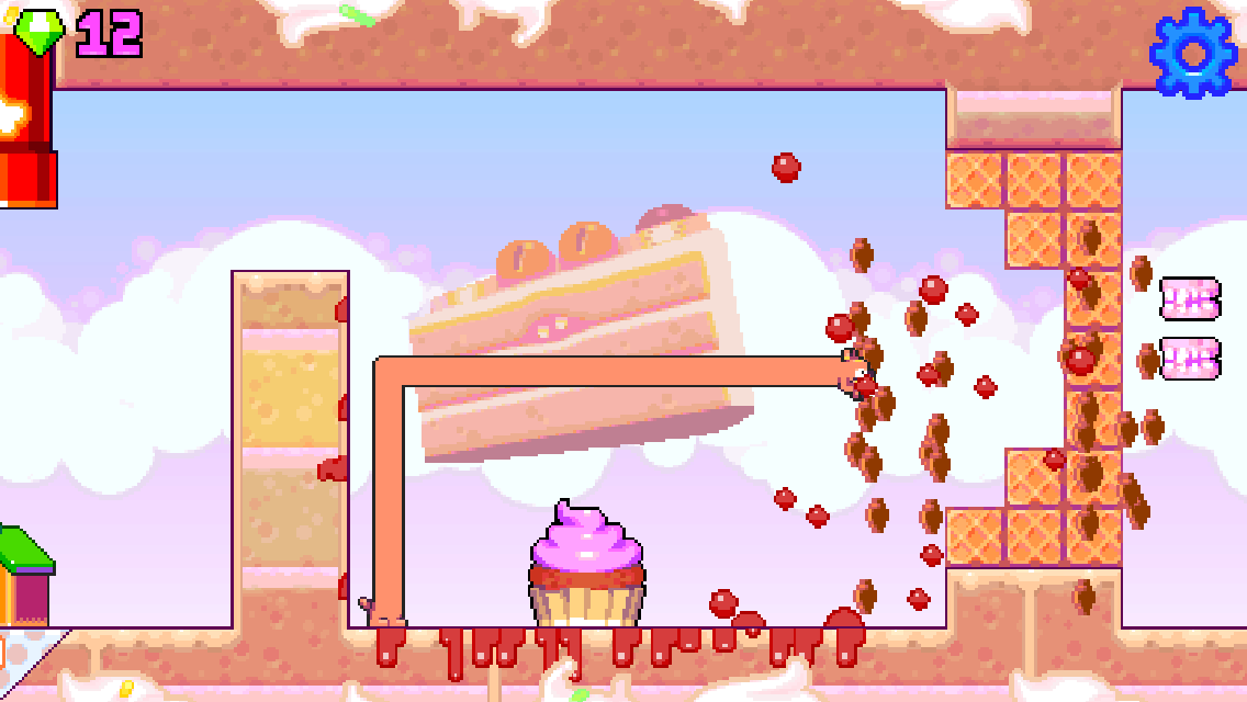 androidアプリ Silly Sausage: Doggy Dessert攻略スクリーンショット3