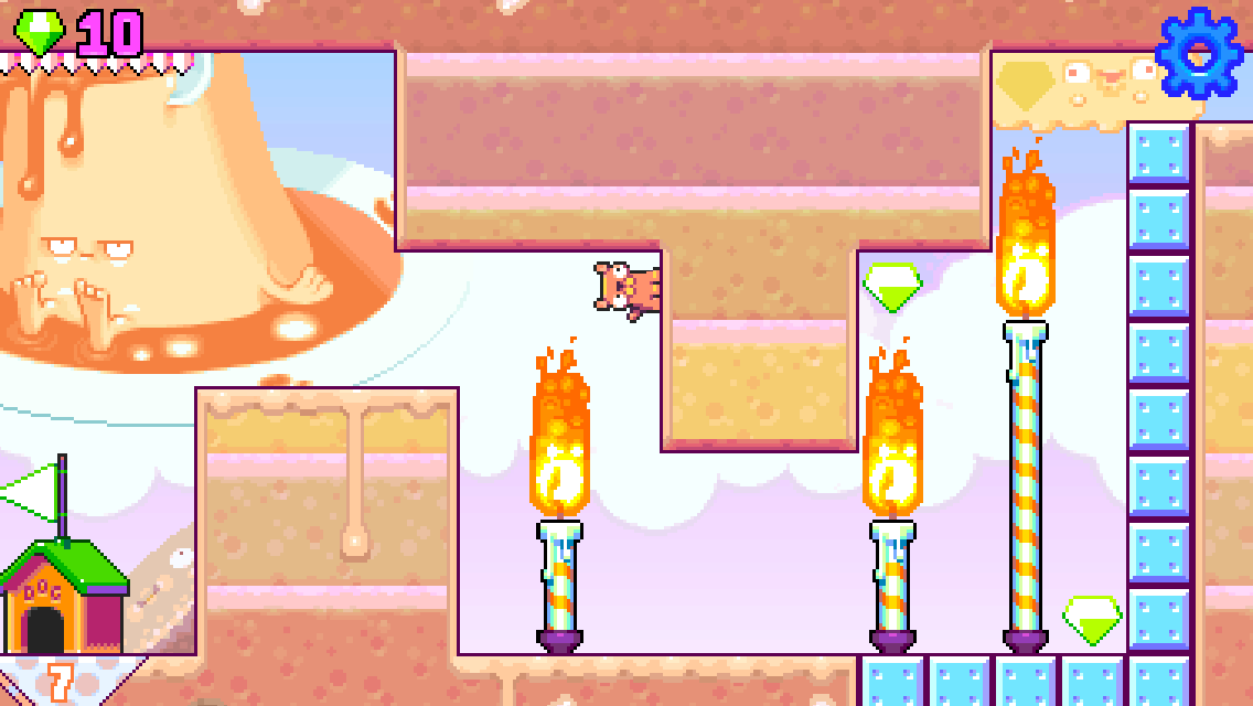 androidアプリ Silly Sausage: Doggy Dessert攻略スクリーンショット6