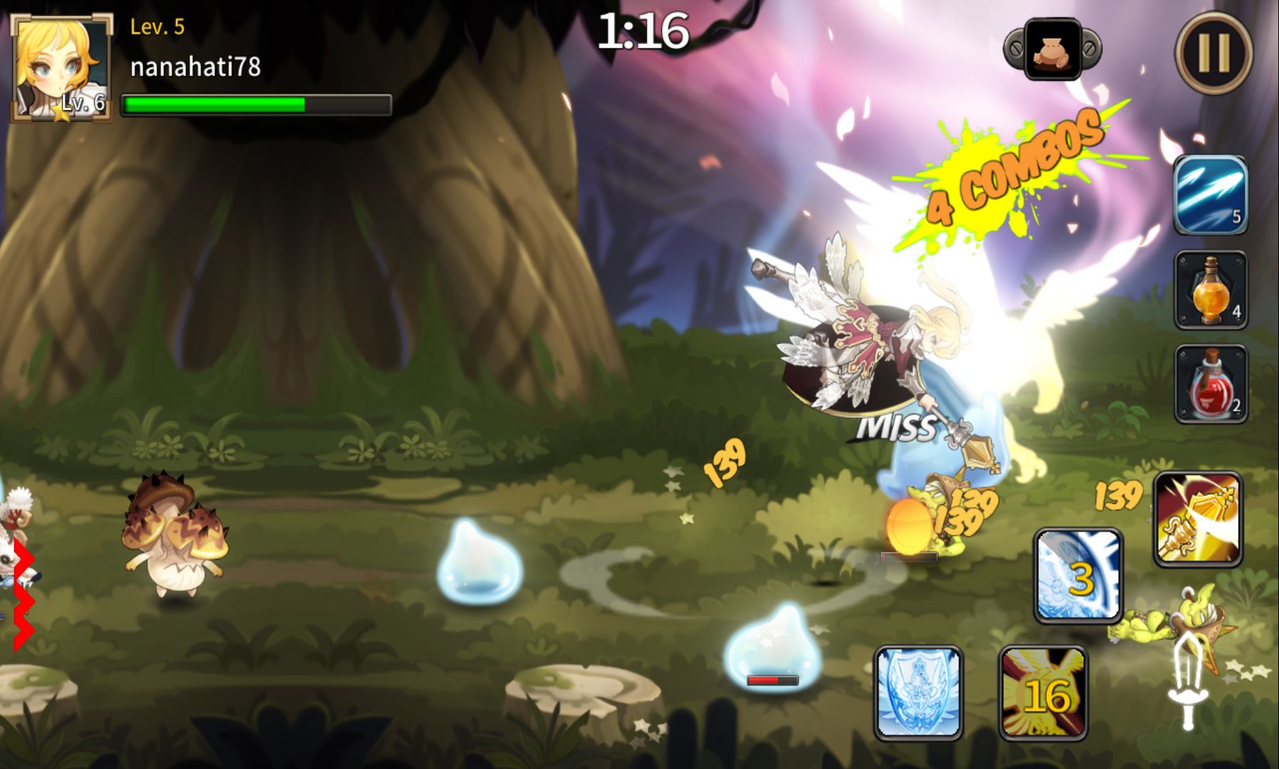 androidアプリ バトルクラッシャー（Battle Crasher : Heroes）攻略スクリーンショット3