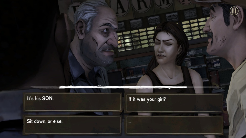 The Walking Dead: The Game（ウォーキング・デッド） androidアプリスクリーンショット2