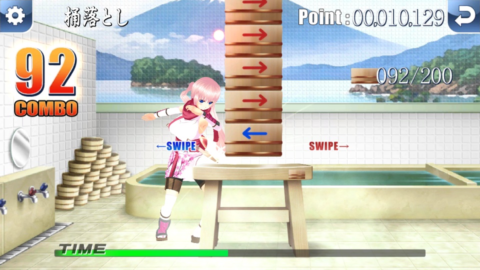 androidアプリ Ninja Chop Z 桜（忍者チョップZ S）攻略スクリーンショット5