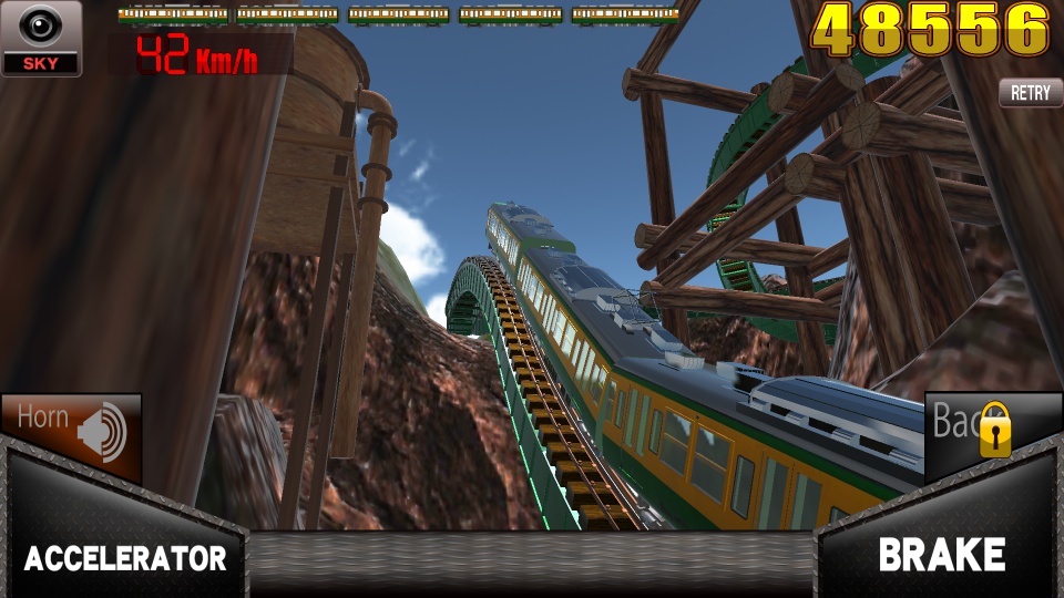 androidアプリ 絶叫トレイン ～東海珍道中～攻略スクリーンショット4