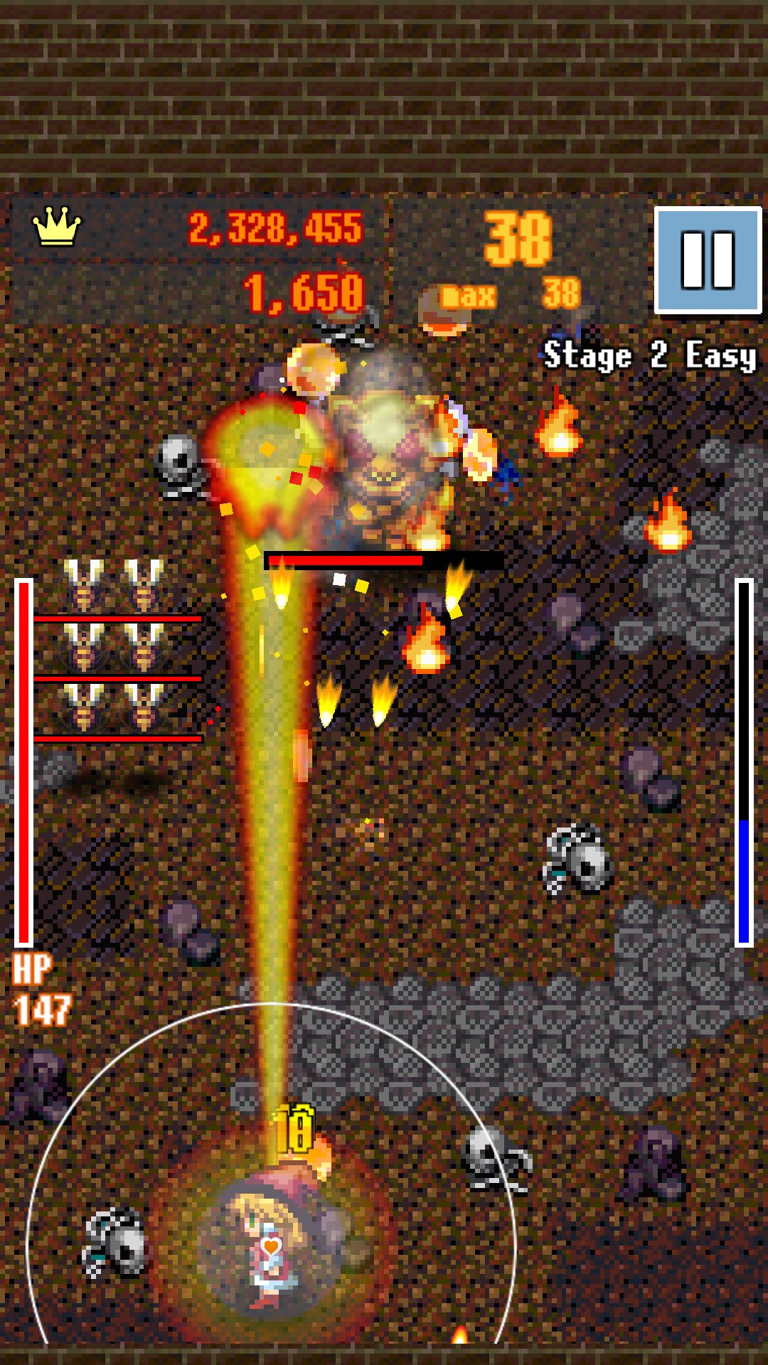 シューティングゲームで稼ぎを求めるのは間違っているだろうか androidアプリスクリーンショット1